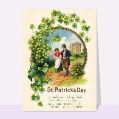 Cartes anciennes Saint Patrick pour votre texte