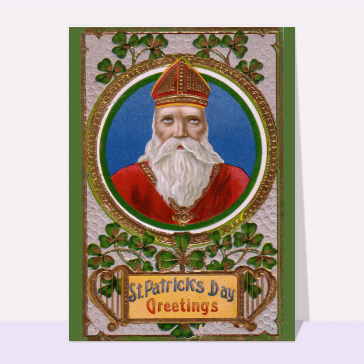 Saint Patrick's Day Greeting Cartes anciennes Saint Patrick