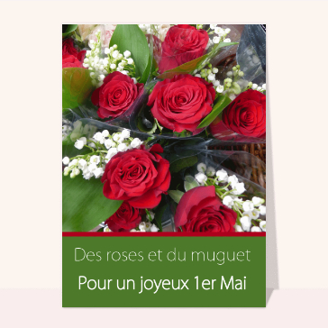 Des roses et du muguet
