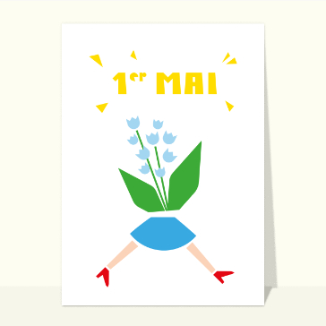 Religieux, saints et fêtes diverses : Muguet sur pattes