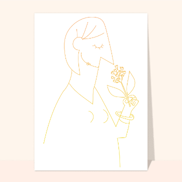 Religieux, saints et fêtes diverses : Une femme parfum de muguet