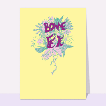Bonne fête flower power