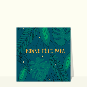 Religieux, saints et fêtes diverses : Bonne fête sur fond de feuilles