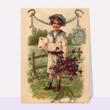 Une lettre pour ta fête