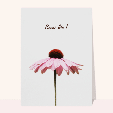 Vase et fleurs Bonne fête