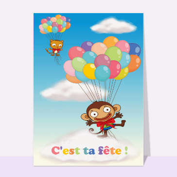 Des ballons c'est ta fête