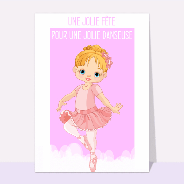 Une jolie fête pour une jolie danseuse