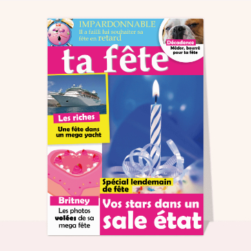 Bonne fête magazine people