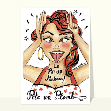 Humour : La pin up moderne pète un plomb