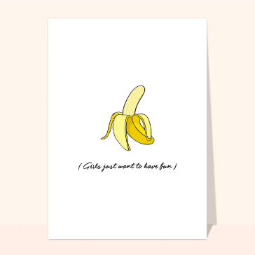 Carte Girls just want to have fun