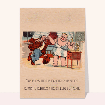 Humour : L'amour se refroidit