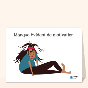 Manque de motivation