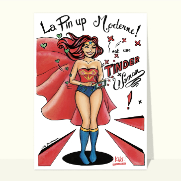 La pin up moderne est une tinder woman