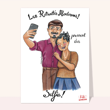 Humour : Les retraités modernes et les selfies