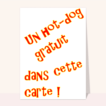 Humour : Un hot-dog gratuit