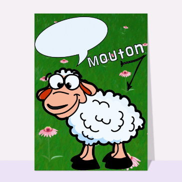 Le monton bavarde