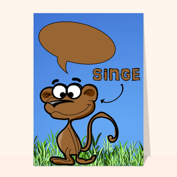 Un petit singe
