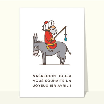 Humour : Nasr Eddin Hodja pêche un poisson d'Avril