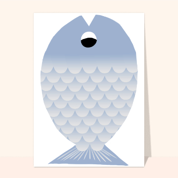 carte 1er avril : Gros poisson d'avril