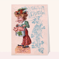 Cartes anciennes 1er Avril pour votre texte