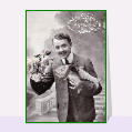 Cartes anciennes 1er Avril pour votre texte