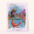 Cartes anciennes 1er Avril pour votre texte