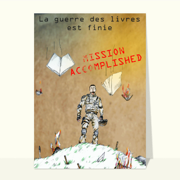 La guerre des livres est finie