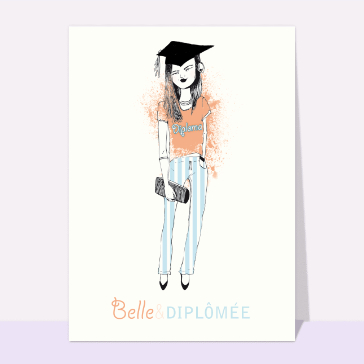 Belle et diplômée
