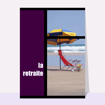Carte départ en retraite : Affiche de film La retraite