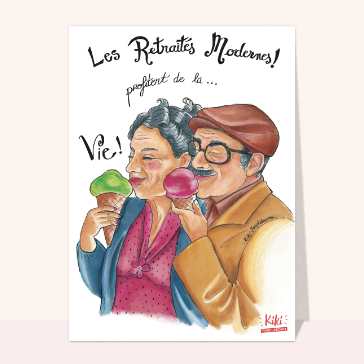 Les retraités profitent de la vie