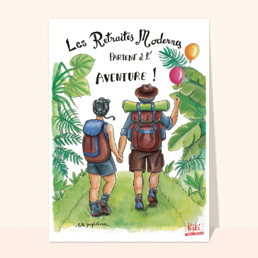 Les retraités partent à l`aventure