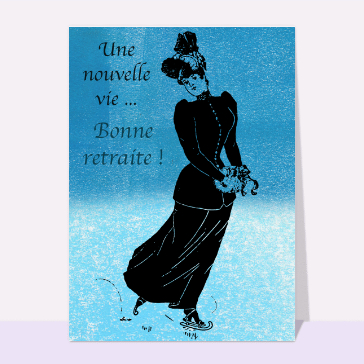 Une nouvelle vie bonne retraite femme