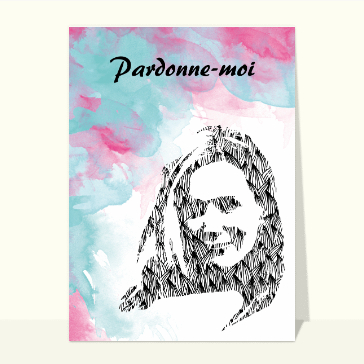 Pardonne-moi avec une jeune femme