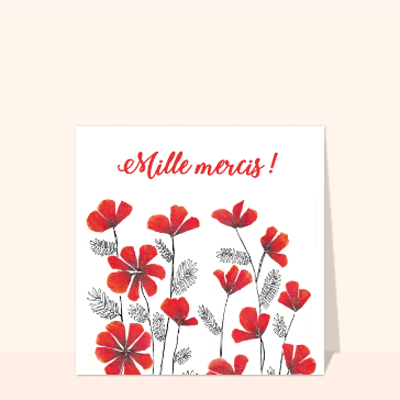 Petites attentions : Mille mercis fleuris
