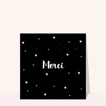 Petites attentions : Merci nuit étoilée