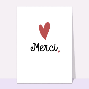 Petites attentions : Un simple Merci et son gros coeur