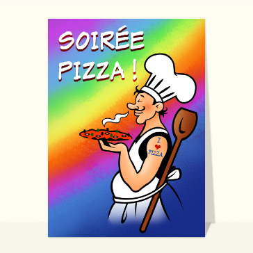 Ce soir c`est soirée pizza 