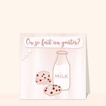 Invitation au goûter