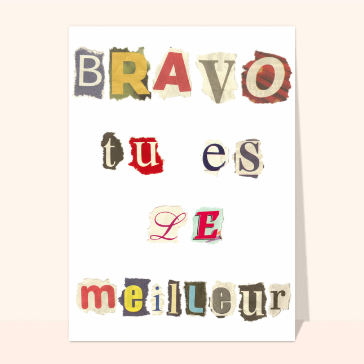 Tu es le meilleur