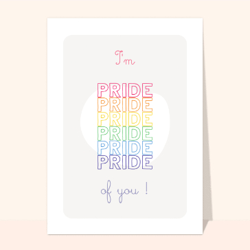 I am pride of you