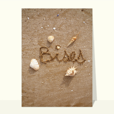 Dire bonjour : Bises dans le sable