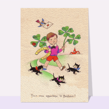 Nous vous apportons le bonheur