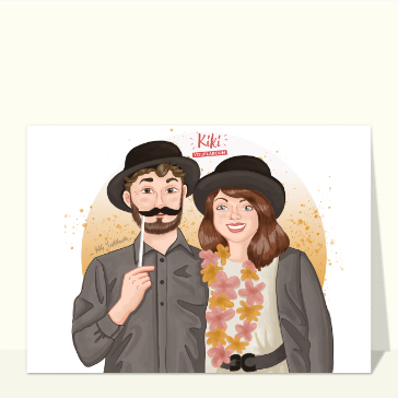Photomaton des deux amoureux