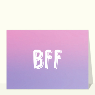 Petites attentions : Best Friend Forever