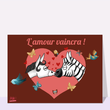 Carte L`amour vaincra