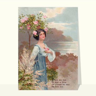 carte divers : Carte ancienne près des flots