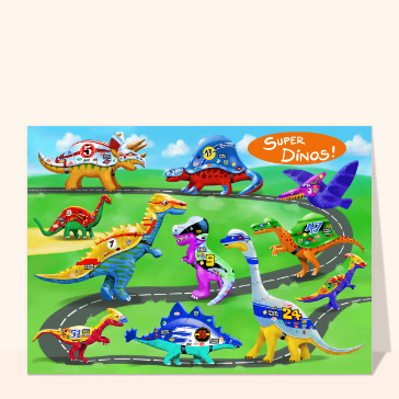 Les dinosaures de l`espace