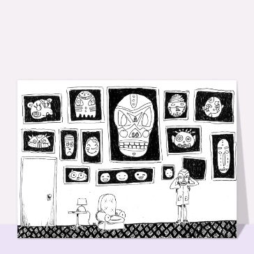 carte divers : Les masques