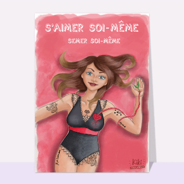 carte divers : S`aimer soi-même développement personnel