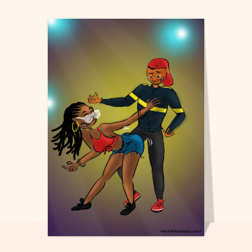 Sur la piste de danse